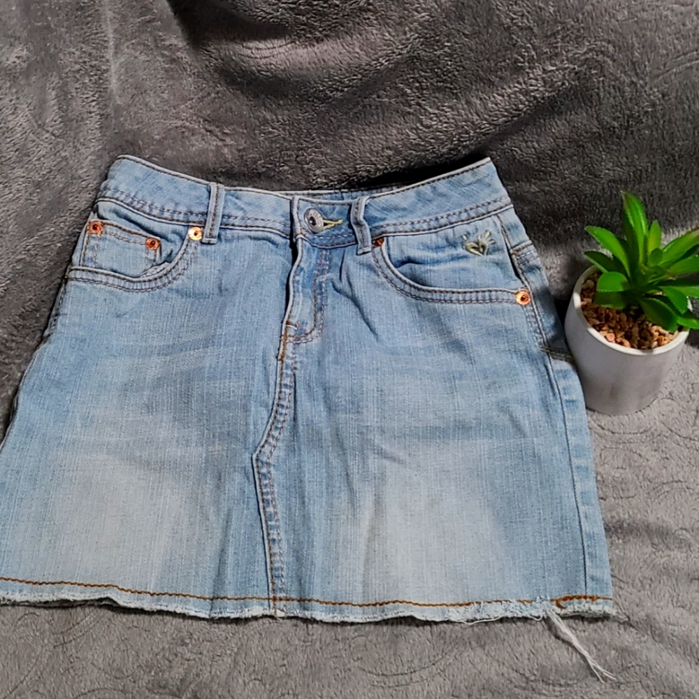 Girls Justice Jean Skirt, Size 10